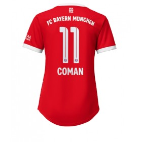 Damen Fußballbekleidung Bayern Munich Kingsley Coman #11 Heimtrikot 2022-23 Kurzarm